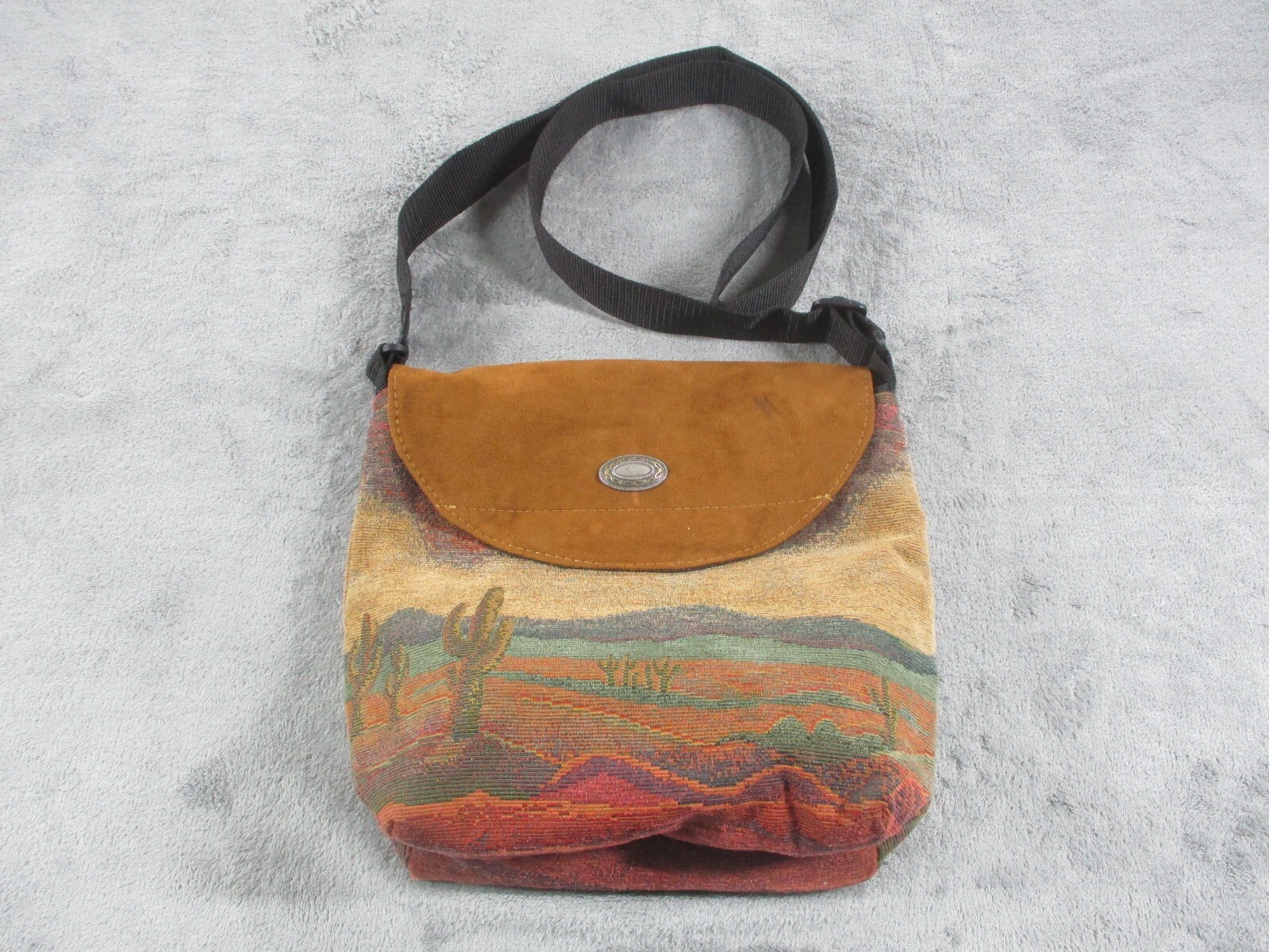 Arizona Totes Tote Bag AZ Totes USA Desert Kilim Shoulder Strap Cross Body EUC