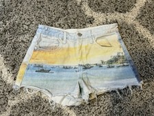 Blank NYC The Barrow Vintage High Rise Short 100 Cotton Size 26