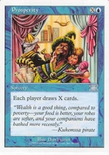 Prosperity *Uncommon* Magic MtG x1 Sixth 6th Edition SP