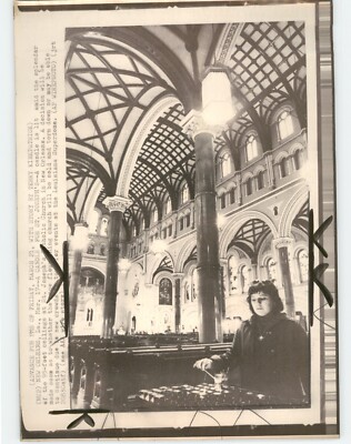 St Joseph's Cathedral Beautiful Interior NEW ORLEANS Vintage 1975 Press Photo