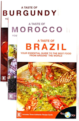 A Taste of Brazil/Morocco/Burgundy (3 Disc Set) Region 0 DVD New Unsealed - Picture 1 of 7