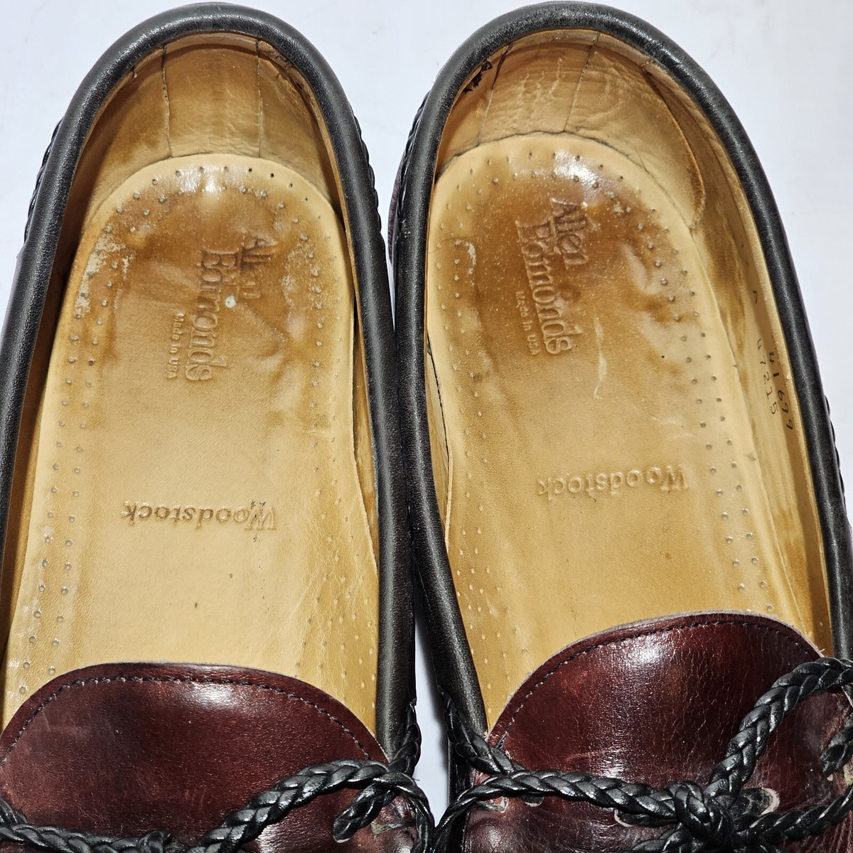 ALLEN EDMONDS Woodstock Mens Size 12 A Narrow Casual Dress Shoes