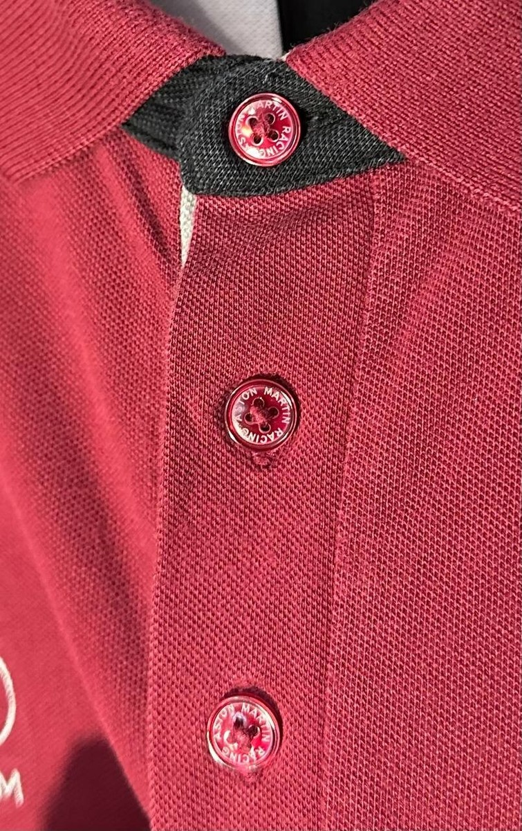 Hackett Aston Martin Racing Team 95 Polo Shirt Long Sleeve