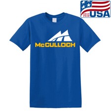 Mcculloch Chainsaw Men's Royal Blue Size S to 5XL