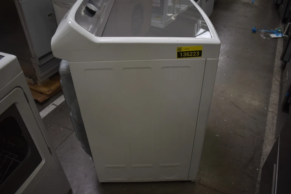 Fisher Paykel DG7027P2 27" Blanco 7,0 Cu. Secadora de gas de carga frontal Ft #136223 Foto 4 de 4