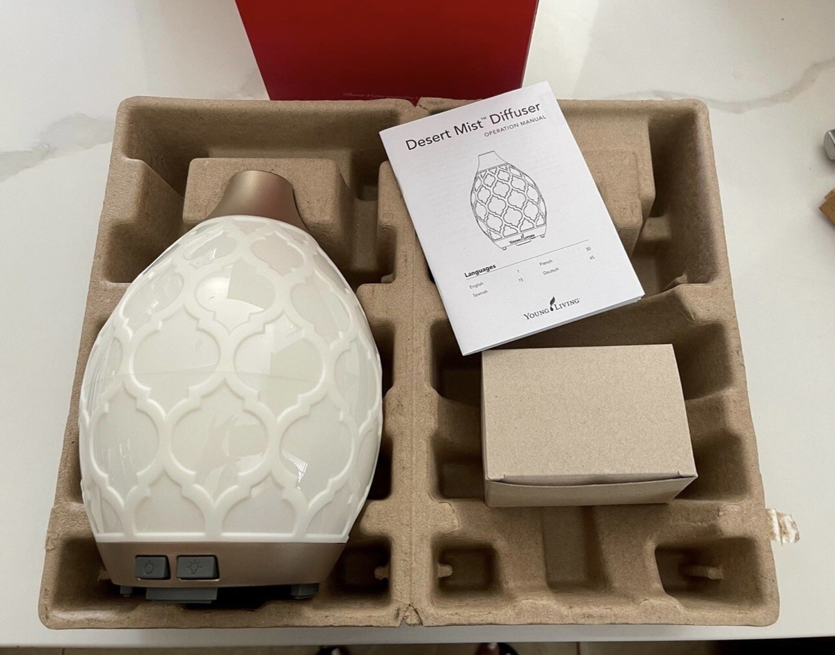 Young Living DESERT MIST アロマディフューザー Young Living Desert Mist Ultrasonic Essential Oil Diffuser