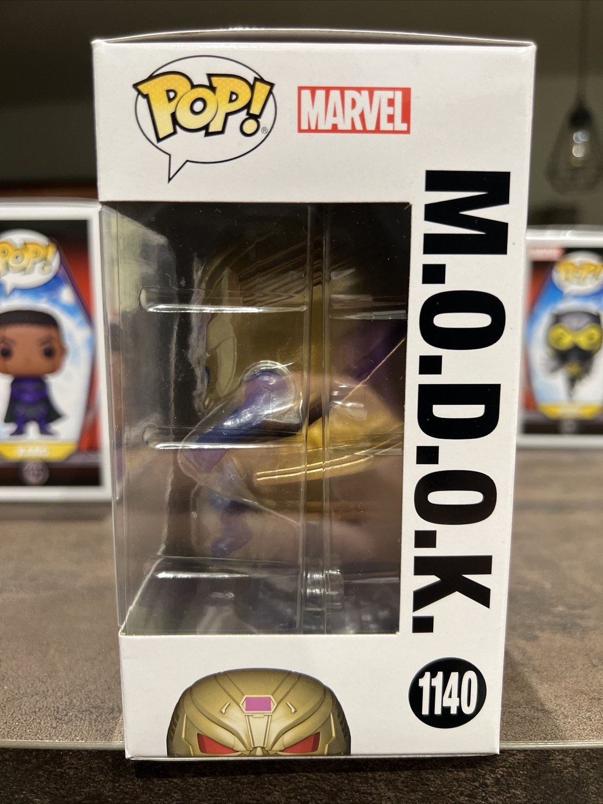 Thumbnail - Marvel Ant-man And Wasp Quantumania M.o.d.o.k. 1140 Funko Pop Ovp Rare