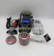 Lincoln Electric K5594-2 Galaxis Helmet Kit with Grinder & Acces. - Ready Pak