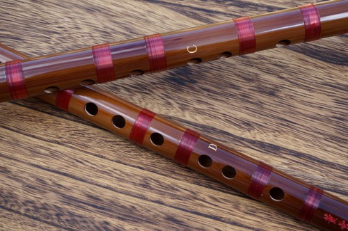 Chinese Dizi, Chinese Bamboo Flute Crafted By Master DONG 董雪華製作专业級竹笛 -- 笛子 - Picture 5 of 15