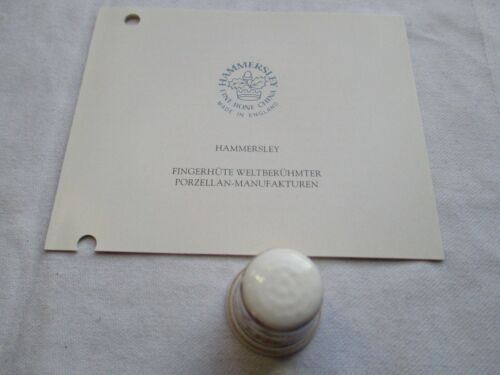Collection - thimble hat - porcelain - FRANKLIN MINT - HAMMERSLEY - Picture 1 of 3