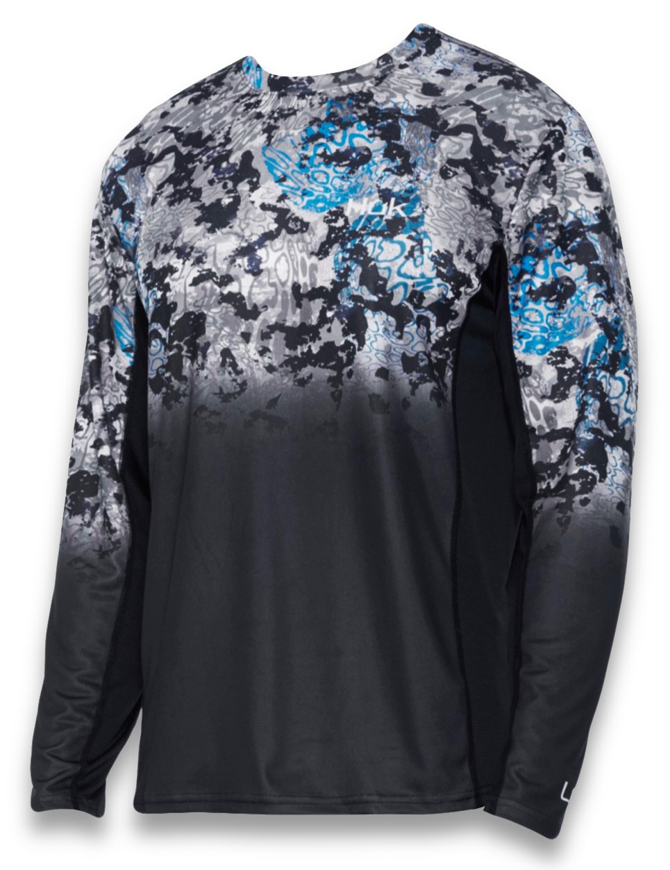 Футболка HUK Icon X Tide Change Fade UPF 50+ - NWT Мужской размер XL Fade #46358-A7