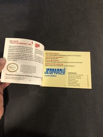 Jeopardy junior edition nes manual