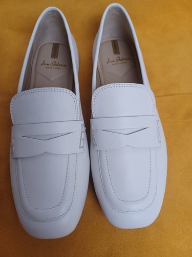 Sam Edelman Womens flats White Size8 Leather Edelman New York Comfort and Beauty - Picture 3 of 5