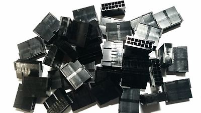 14 pin black Male ATX connector (multiple quantities) for PSU cables