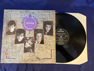 DURAN DURAN MIXING ITALY 12 SINGLE EP 1985 Red Lettering on back