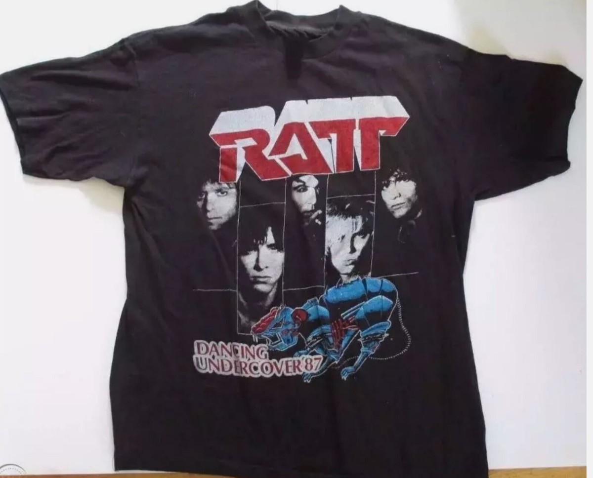 Rare Vtg 80s Poison and Ratt 1987 Concert Tour T shirt | eBay