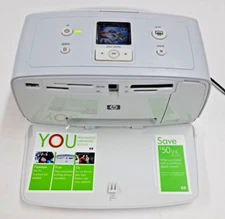 HP PHOTOSMART 335 Compact Digital Photo Inkjet Printer Untested PARTS or REPAIR