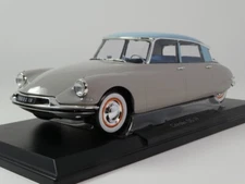 Norev Citroen DS 19 Pink Grey & Turquoise 1956 1/18 181763