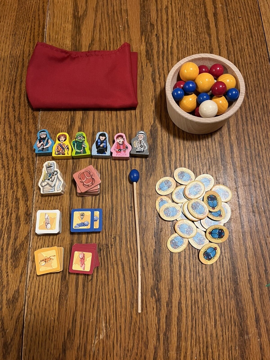 PHARAOH'S GULO GULO BOARD GAME Haba Mummy Trap Germany