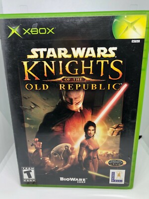 Star Wars: Knights of the Old Republic (Microsoft Xbox) Case Game Disc  Tested 23272997151|
