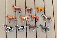 Toy Horses / Ertl / New Ray / Britains / Lot of 11 / Stablemate size