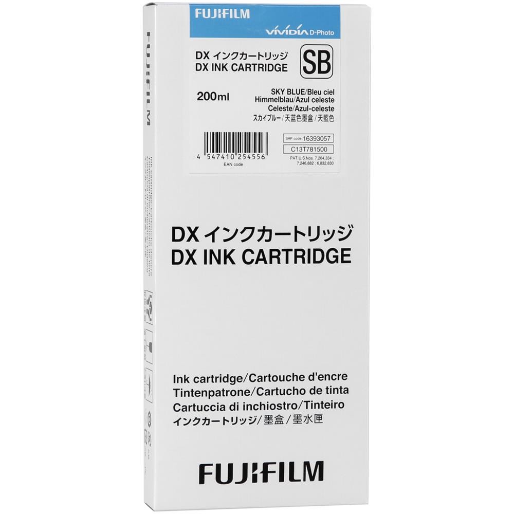 Картридж с чернилами Fujifilm DX 200 мл skyblue 9590₽