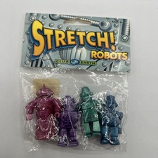 Stretch Robots Club Earth Vintage Toys Futuristic RARE