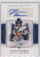 2019 Panini National Treasures Rookie Signatures 37/99 Travis Homer Auto 1b3x