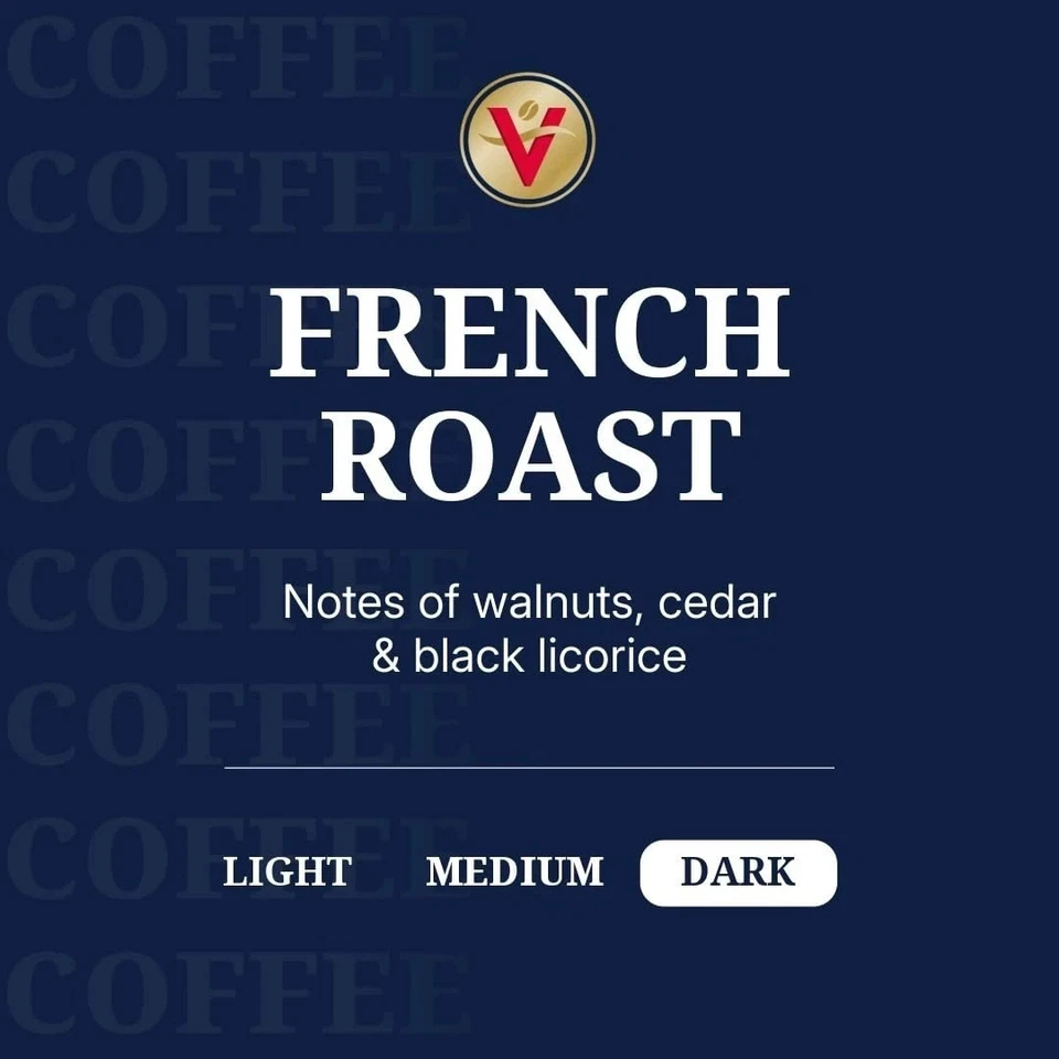 Victor Allen's Coffee French Roast, Dark Roast, 200 unidades, café de una sola porción P Foto 2 de 4