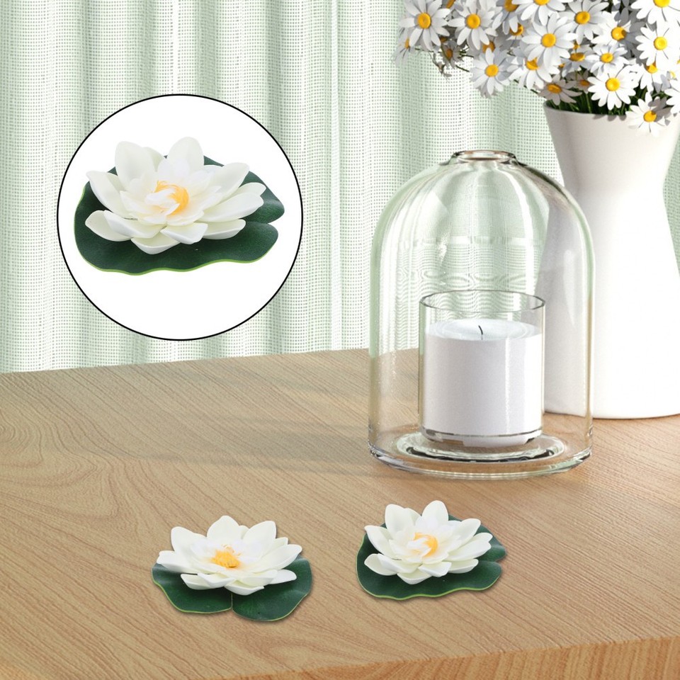 Mli Artificial Floating Lotus Flowers For Ponds And Fish - View #9