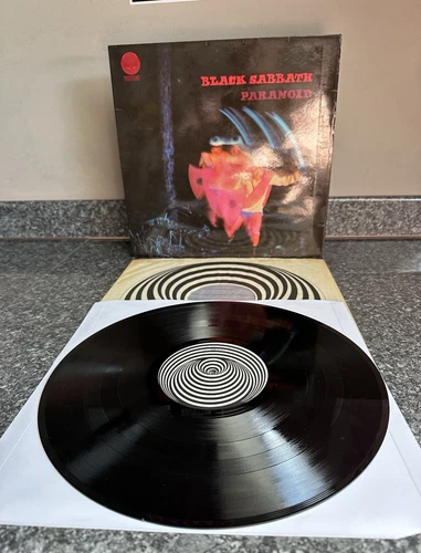 LP VINYL BLACK SABBATH PARANOID 6360 011 UK EARLY PRESS LAMINATED SLEEVE EX/EX-