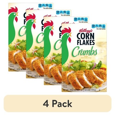 Original Corn Flakes Crumbs 21 oz Bulk Pack of 4