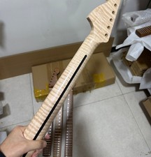 Big Head 22fret 25.5inch Stainless steel Flame Maple Guitar Neck DIY part