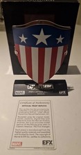 1940's Captain America Replica Shield. Lootcrate Exc. COA Auth.