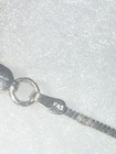 Vintage 925 Italy Sterling Silver 20"  Green African Turquoise Peace Necklace — photo 5