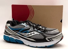 Saucony OMNI 14 Men's NEW Running Sneaker Silver/Blue US Size 10