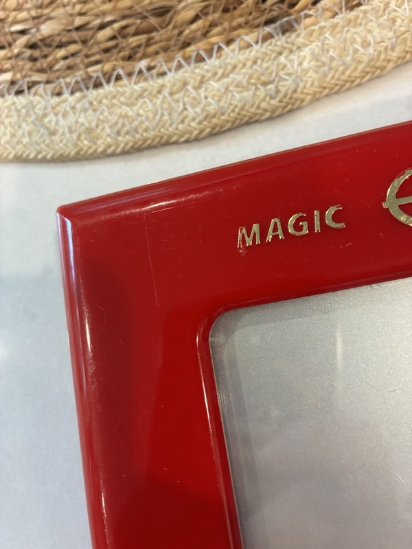 Spin Master Etch A Sketch Magic Screen Red Drawing Toy, Model 505 (1998)