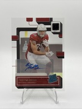 2022 Clearly Donruss Trey McBride Rated Rookie Auto #87 Cardinals