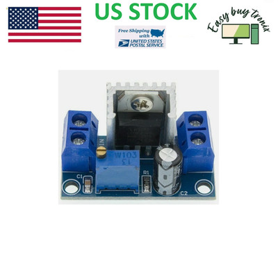 2Pcs LM317 DC-DC Converter Adjustable Linear Regulator Step Down Circuit Board