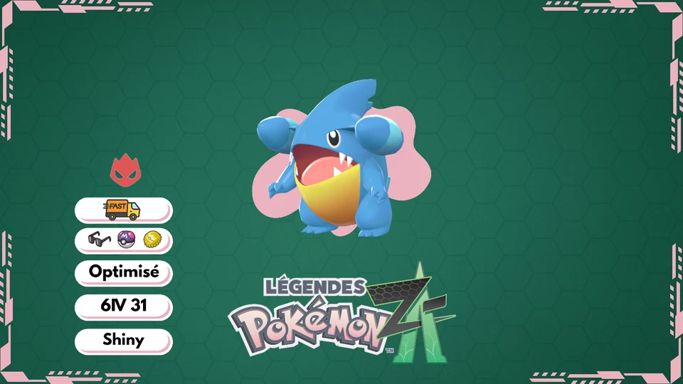 Pokémon Z-A Pokémon ZA Griknot 6IV 31 Shiny strat✨Baron