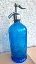 bouteille eau de seltz, bouteille bleue, Maison Patuel 14 rue Croix Barret Lyon