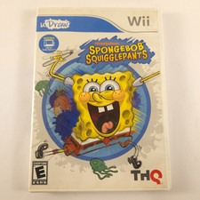 SpongeBob SquigglePants (Wii) 2011 Game & Box Only Tested Works
