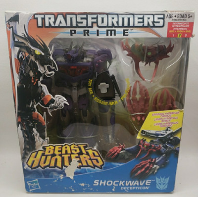 Transformers Prime   Beast Hunters   Shockwave   Hasbro   Sealed   ***Read***