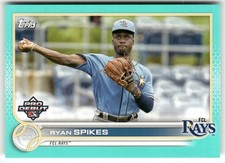 2022 Topps Pro Debut #PD-31 Ryan Spikes Aqua