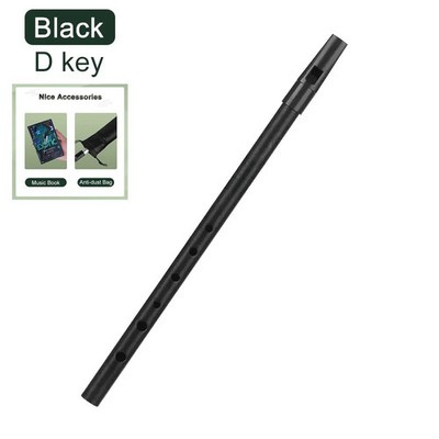 Irish Whistle Flute C/D Key Tin Penny Whistle with 6 Holes Musical Instrument