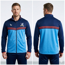 Ted Lasso AFC Richmond Track Jacket Blue Size Large Official Merch