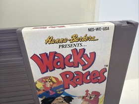 Wacky Races Nintendo NES +Collector Case Tested Authentic CLEAN