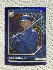 Ken Griffey Jr. 2024 Panini Donruss Optic Baseball #21 Blue Velocity Prizm