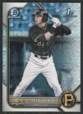 2022 Bowman Chrome Mega Box Prospects #BCP84 Jack Suwinski Pirates 2540