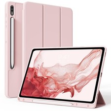 Case for Samsung Galaxy Tab S8/S7 (2022/2020, 11 Inch) with S Pen Holder, Tri...